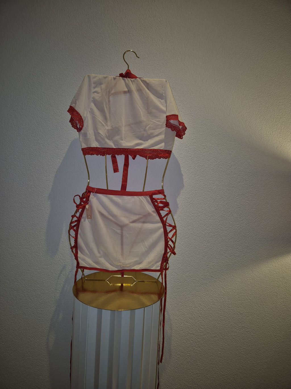 Krankenschwester- Kostüm (weiss)